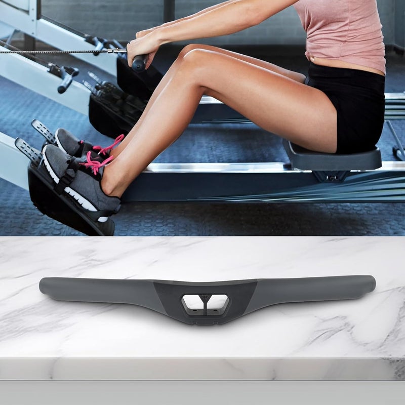 Cloudpower Rowing Machine Handle Assembly For Concept-2 Model D/E Powerfun 500/550 Indoor Rower Handlebar Holder Replacement Part Black Ergonomic Design Exercise Equipment Accessory 50.5cm Length - Image 4